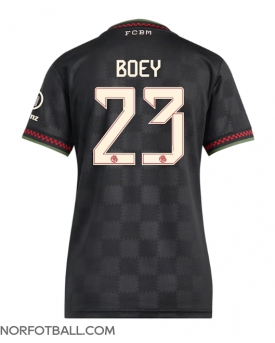 Billige Fotballdrakt Bayern Munich Sacha Boey #23 Replika Tredjedrakt Dame 2025-26 Kortermet Billige Fotballdrakt Bayern Munich Sacha Boey #23 Replika Tredjedrakt Dame 2025-26 Kortermet